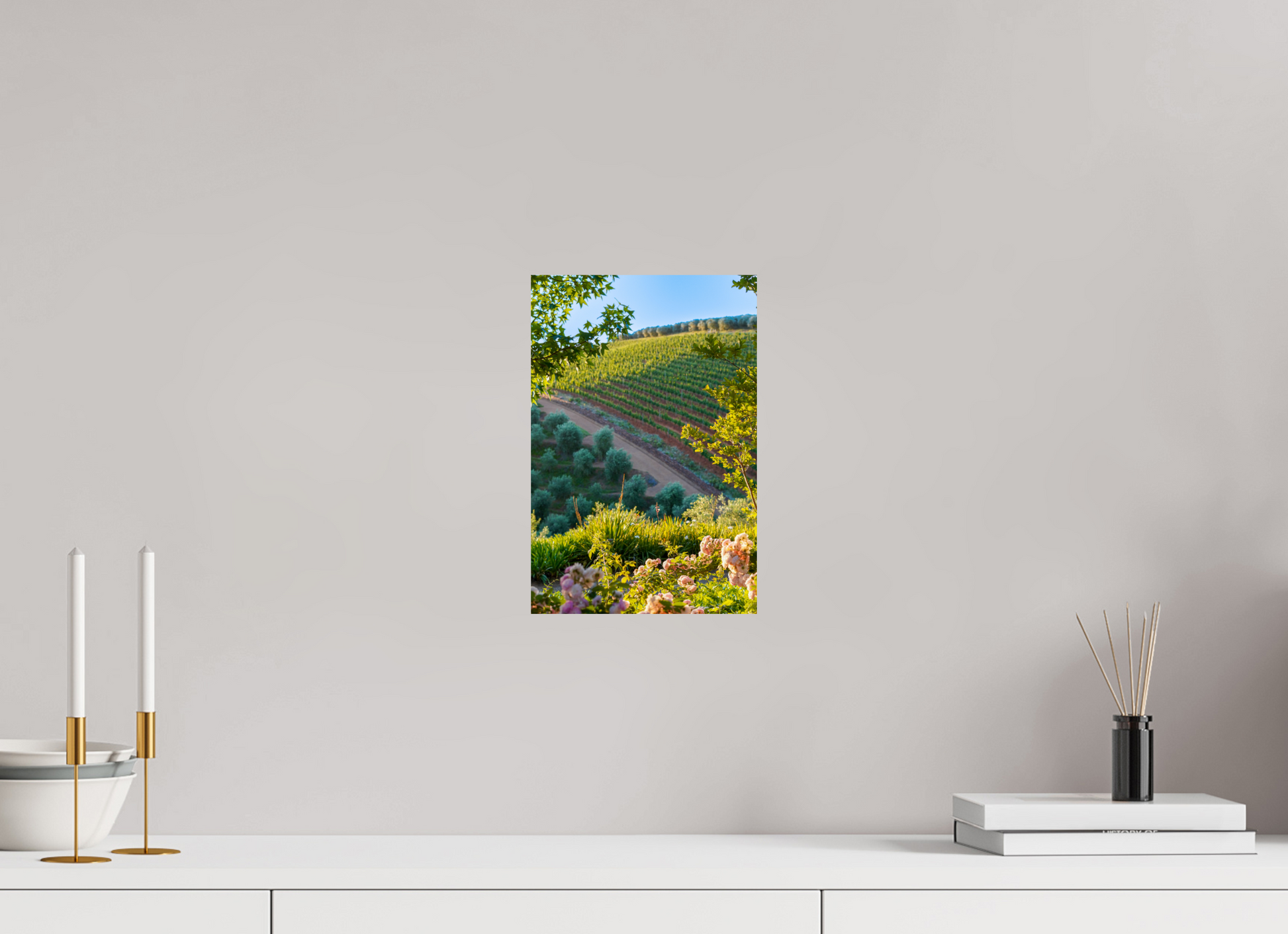 20 x 30 cm, Photo Print On Fuji Crystal DP II Stellenbosch fields
