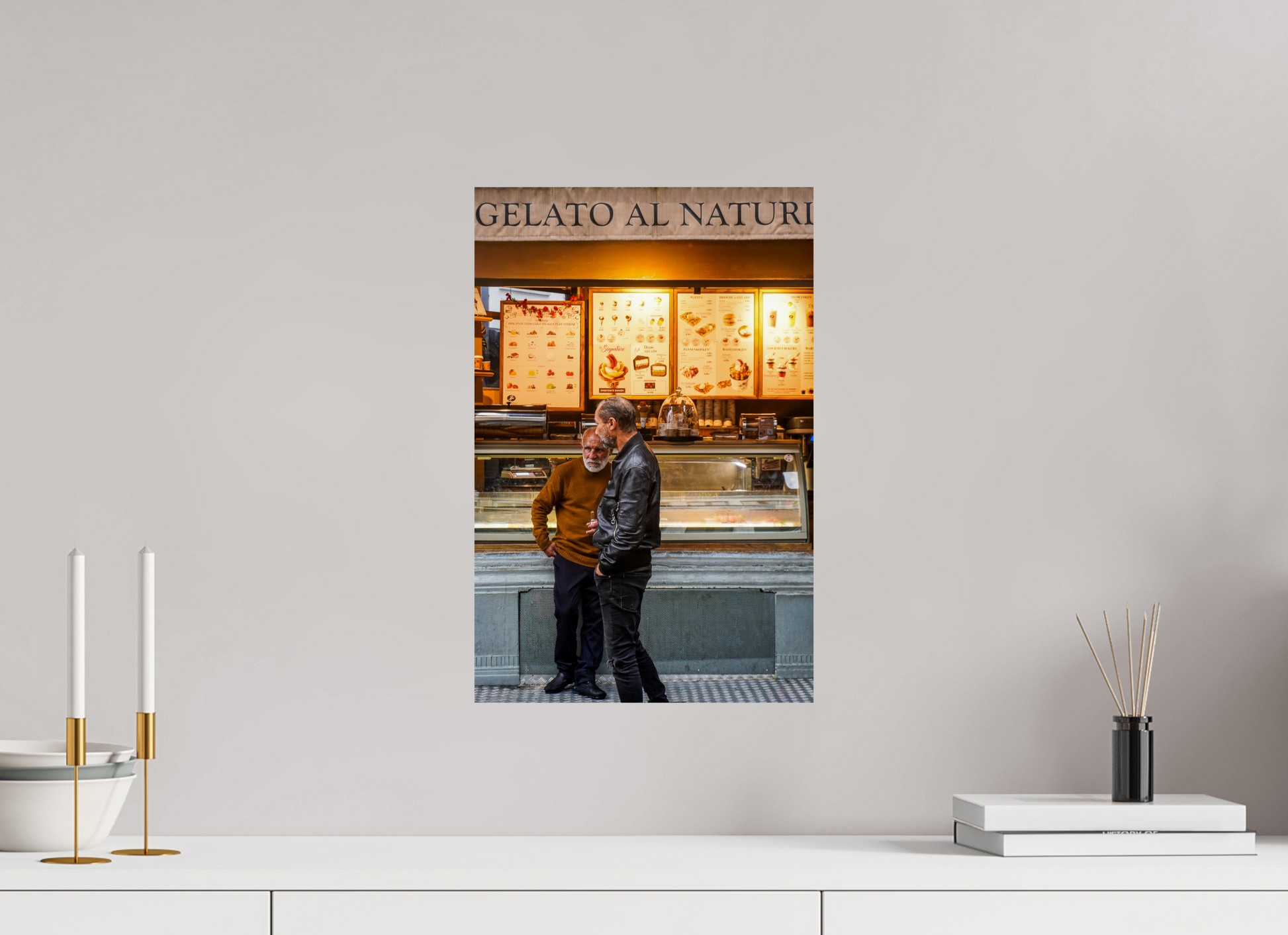 30 x 45,6 cm, Photo Print On Fuji Crystal DP II Gelato in Antwerp