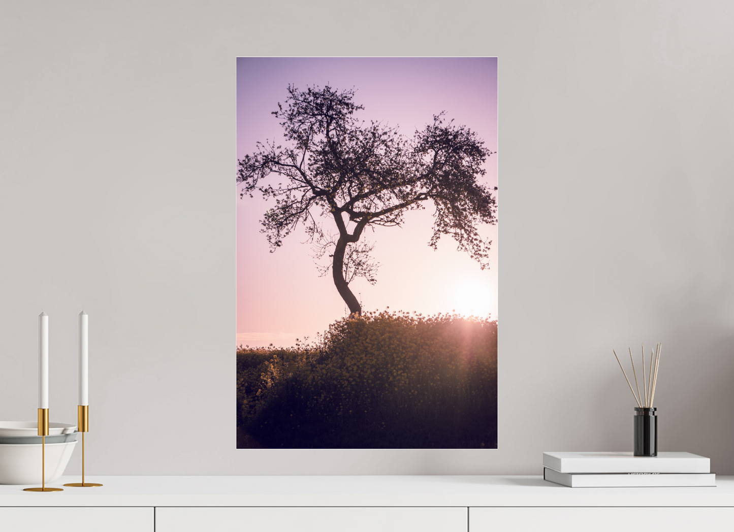 40 x 60 cm, Photo Print Under Acrylic Glass Silent Radiance
