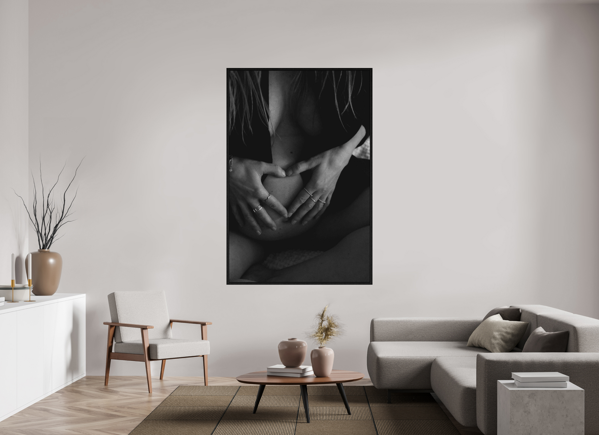 120 x 180 cm, Floater Frame Within