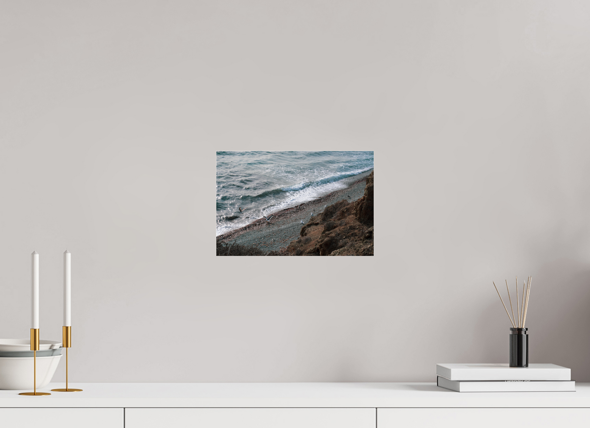 30 x 20 cm, Photo Print Under Acrylic Glass Tabarca Island