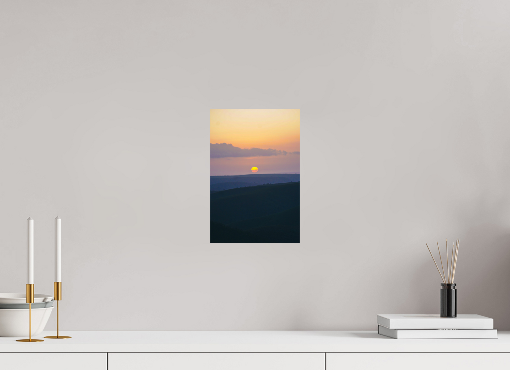 20 x 30 cm, Photo Print On Fuji Crystal DP II African Sunset