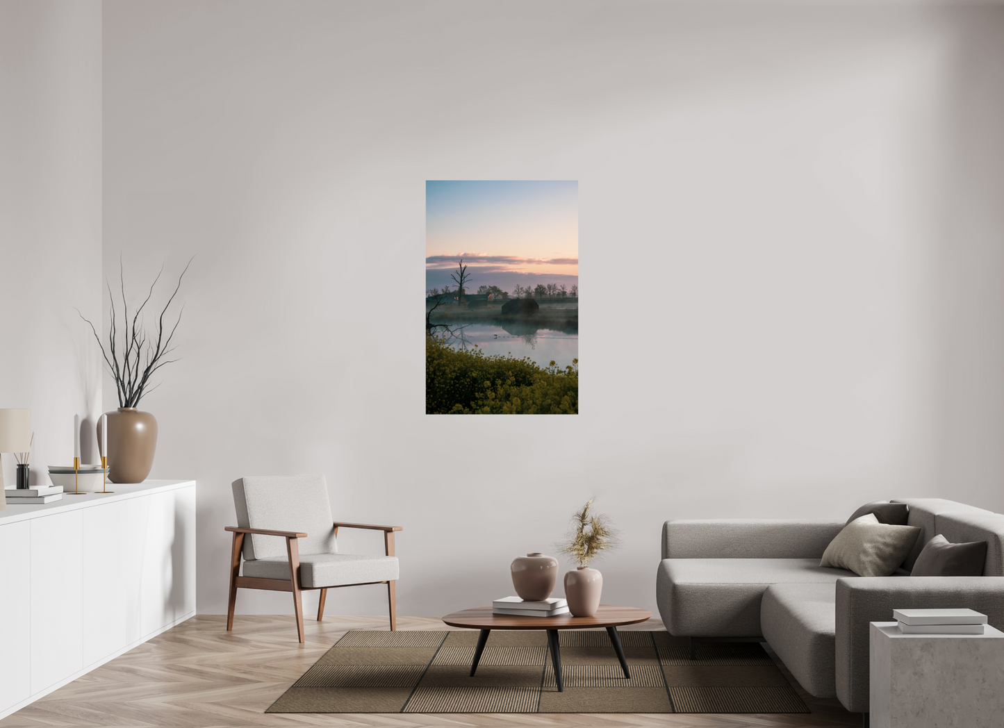 80 x 122,9 cm, Photo Print On Fuji Crystal DP II The Quiet Crossing