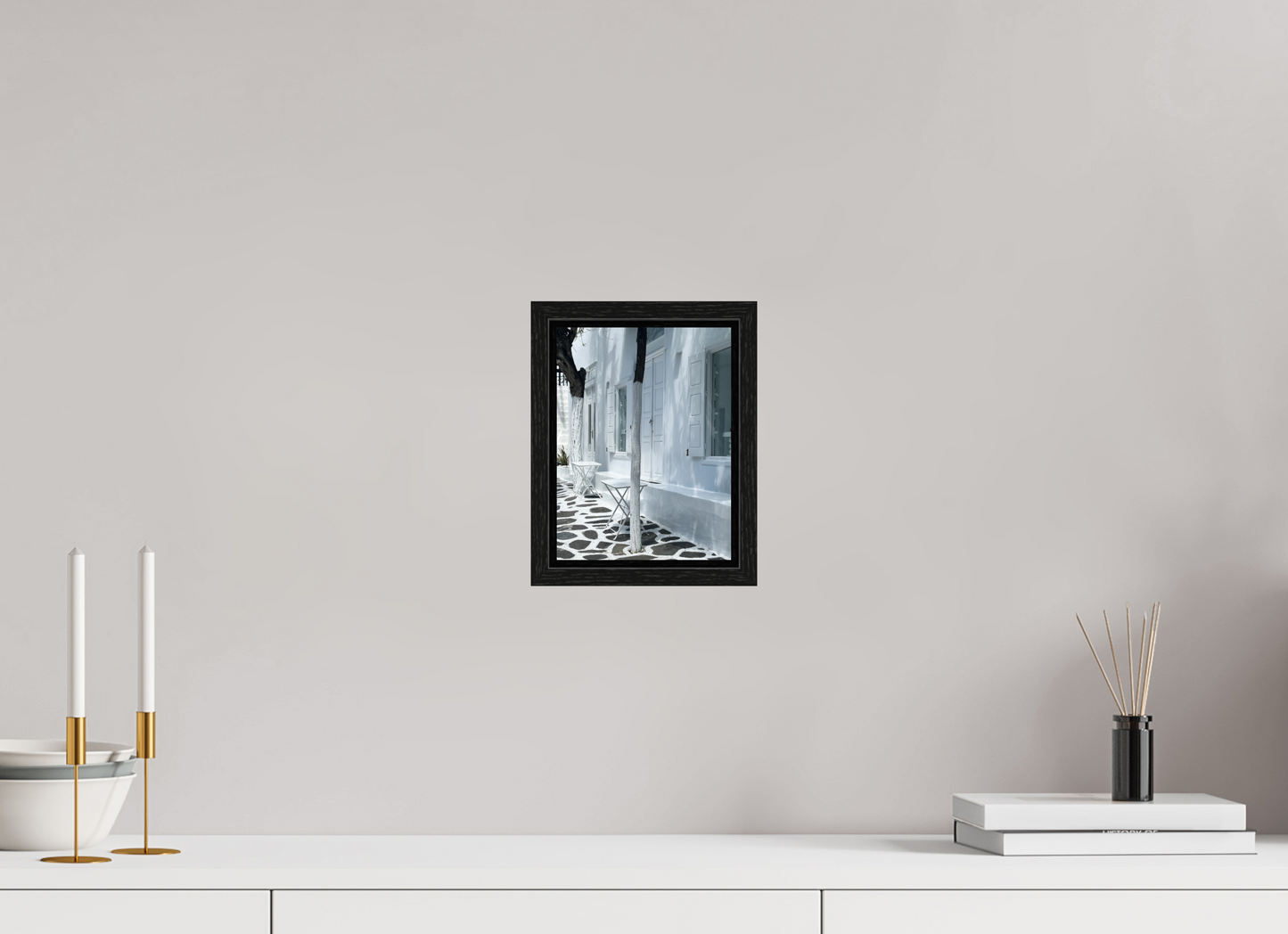 15 x 20 cm, Floater Frame Mykonos
