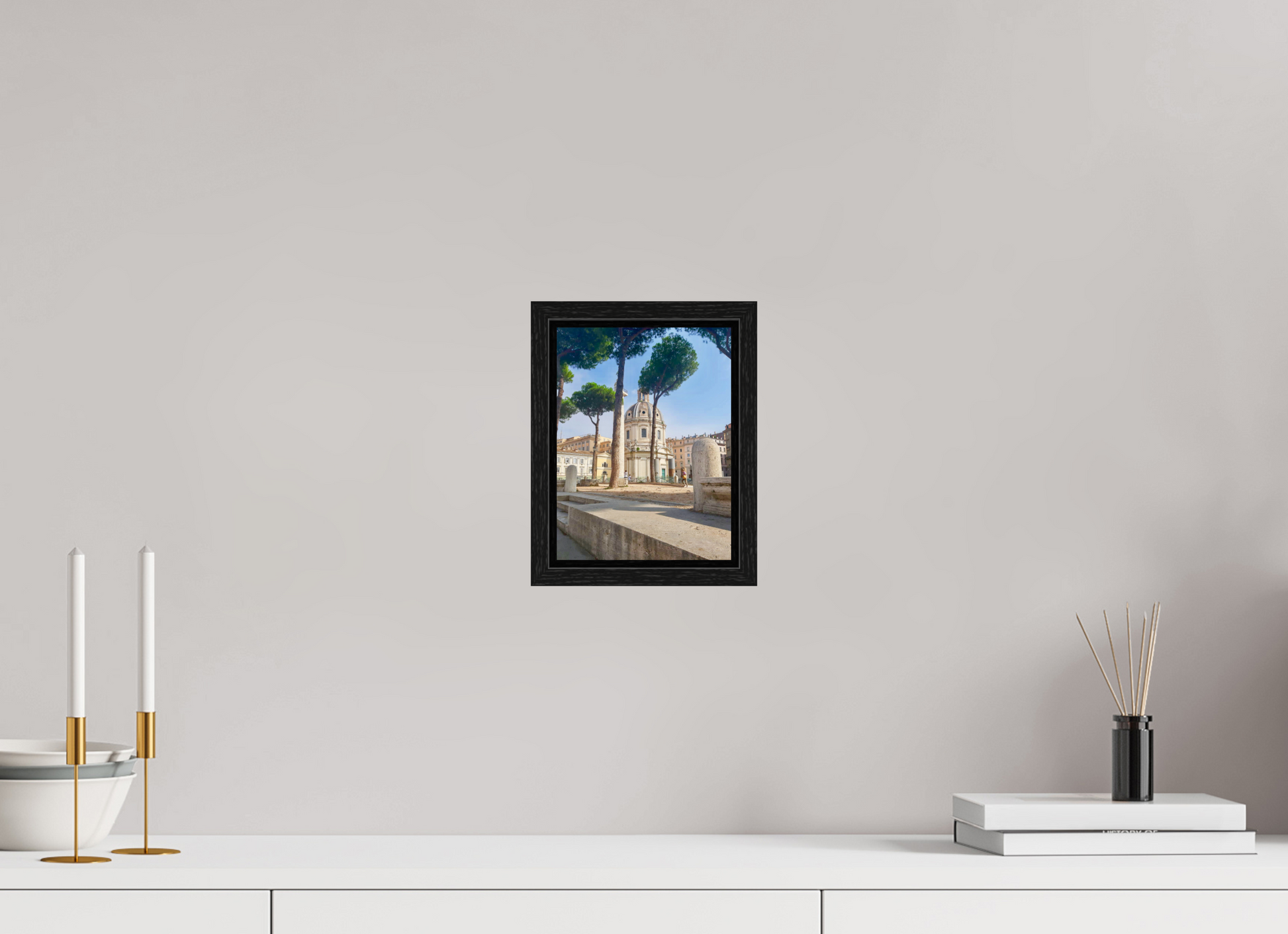 15 x 20 cm, Floater Frame When in Rome