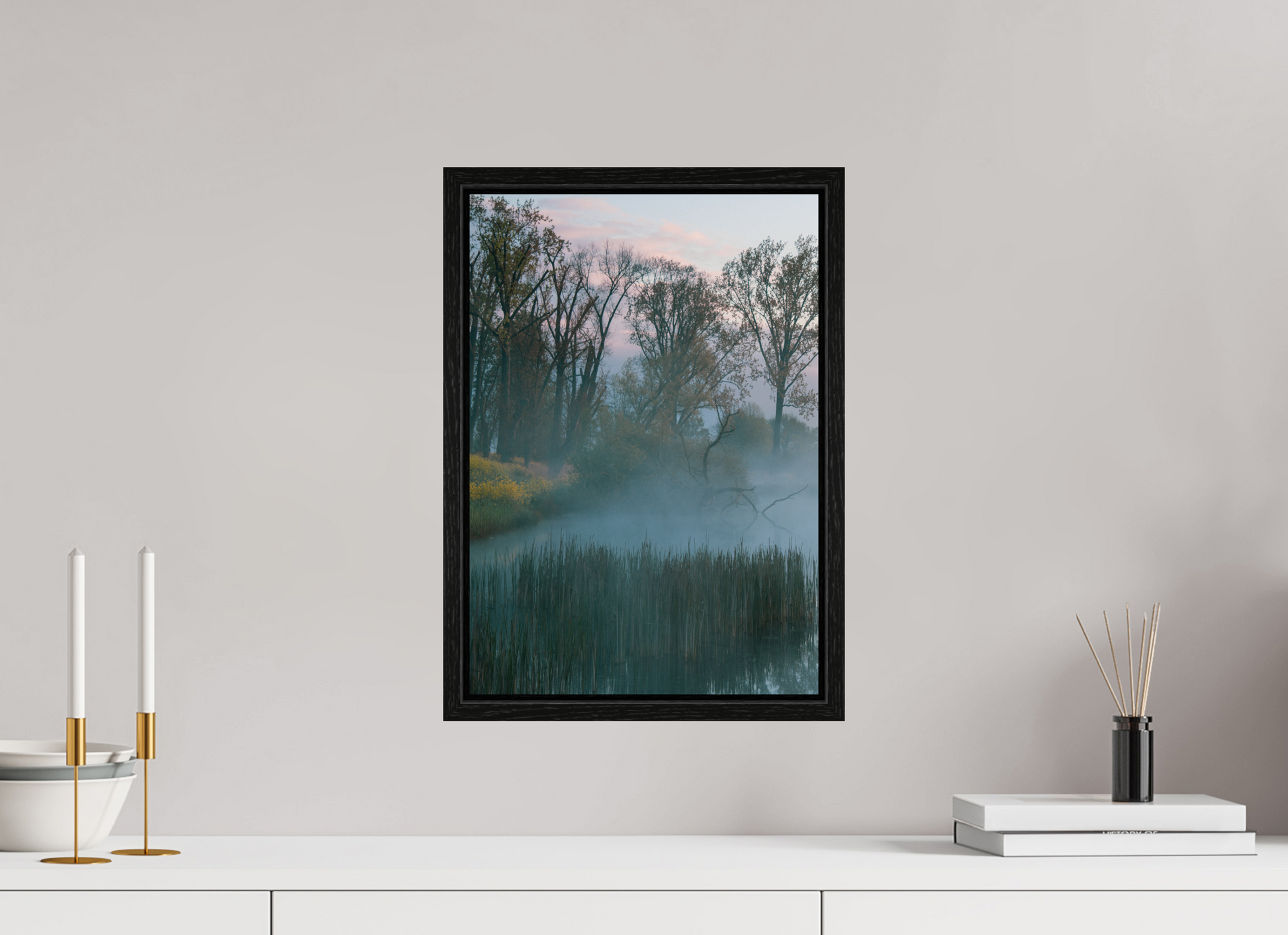 30 x 43 cm, Floater Frame Veil of Silence