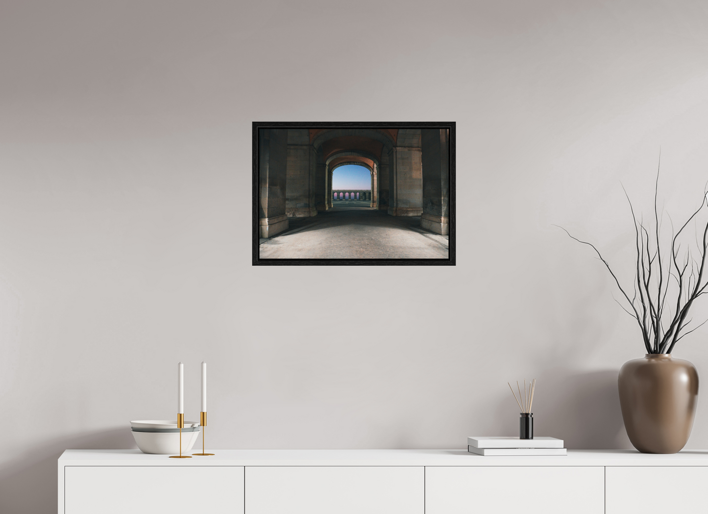 58,4 x 40 cm, Floater Frame Madrid