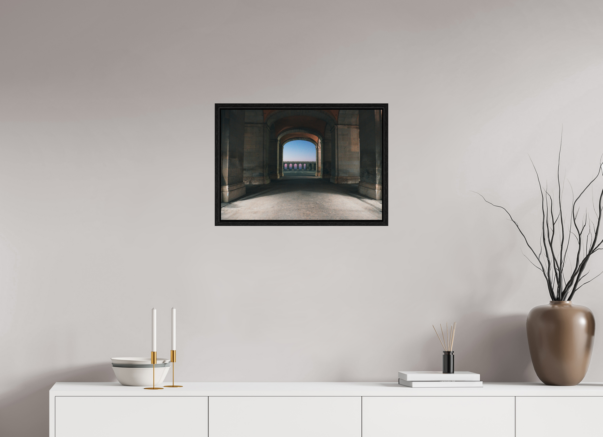 58,4 x 40 cm, Floater Frame Madrid
