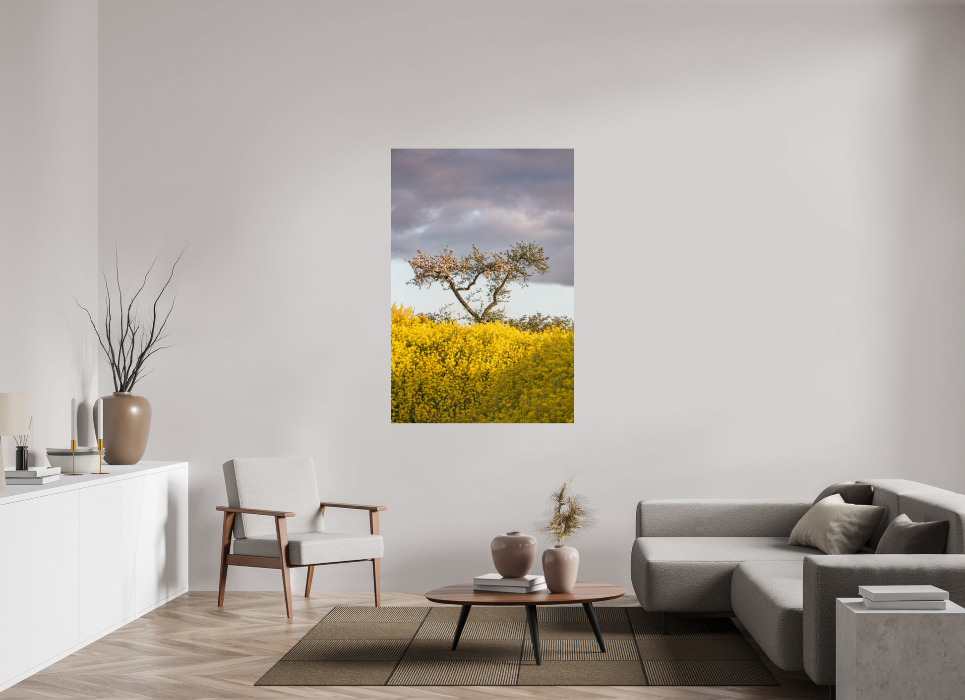 100 x 150 cm, Photo Print On Fuji Crystal DP II Blooming Against the Storm