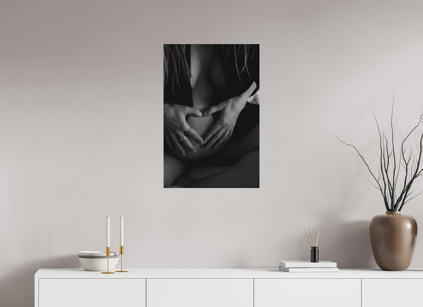 50 x 75 cm, Photo Print Under Acrylic Glass Within