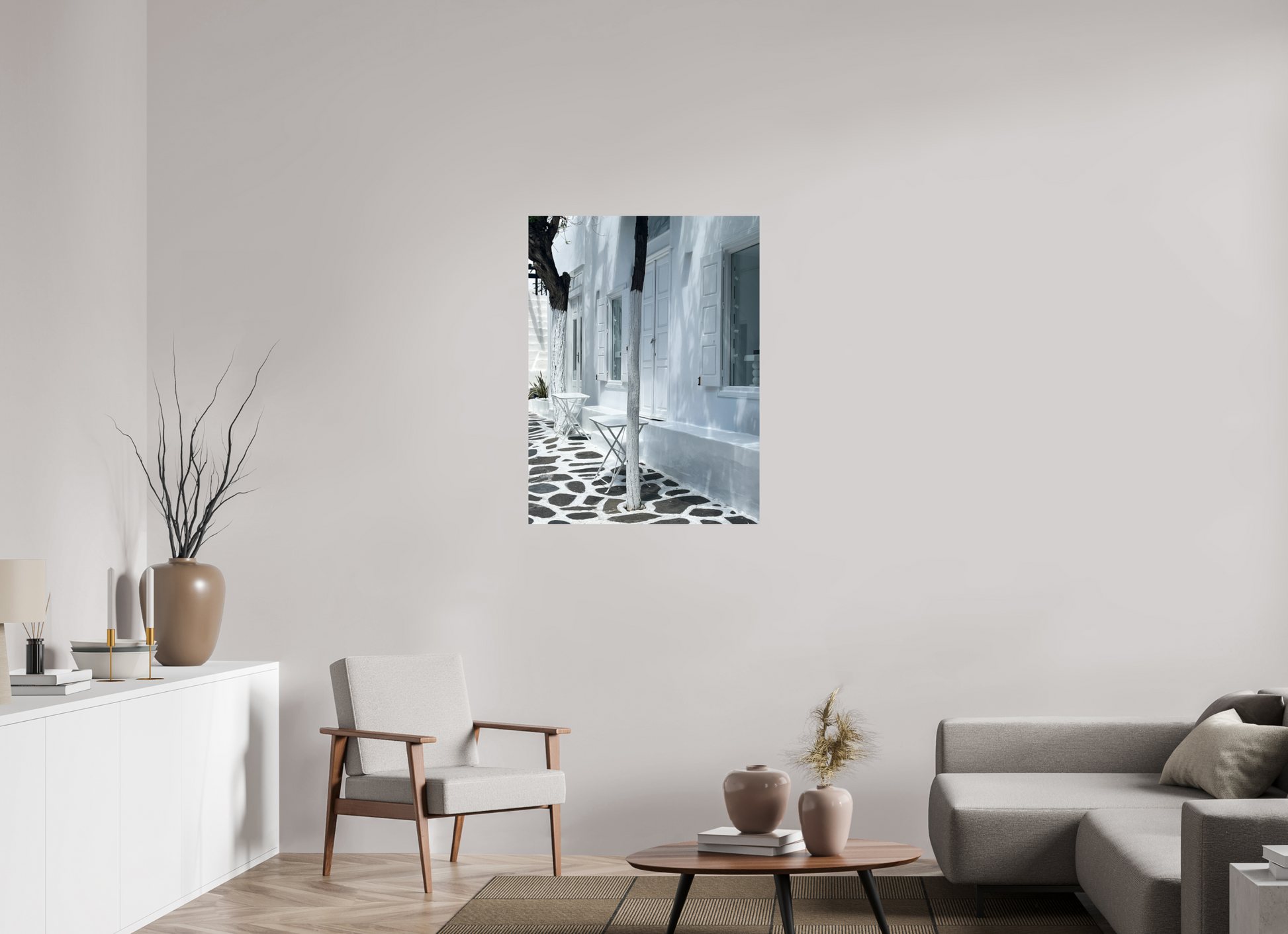 75 x 100 cm, Photo Print On Fuji Crystal DP II Mykonos