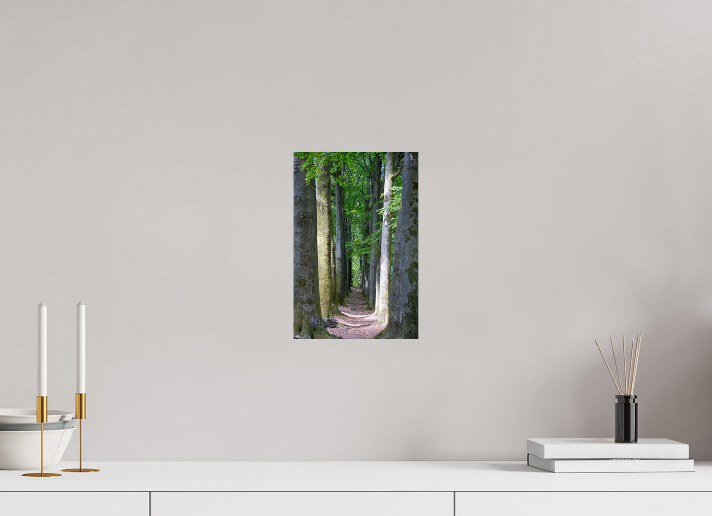 20 x 30 cm, Photo Print On Fuji Crystal DP II Emerald Corridor
