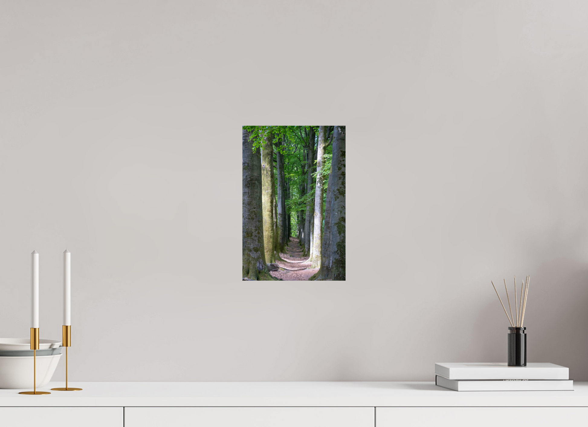 20 x 30 cm, Photo Print On Fuji Crystal DP II Emerald Corridor