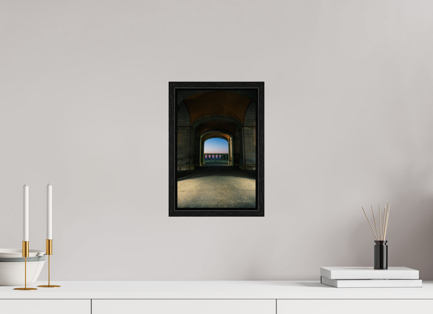 20 x 30 cm, Floater Frame Madrid view