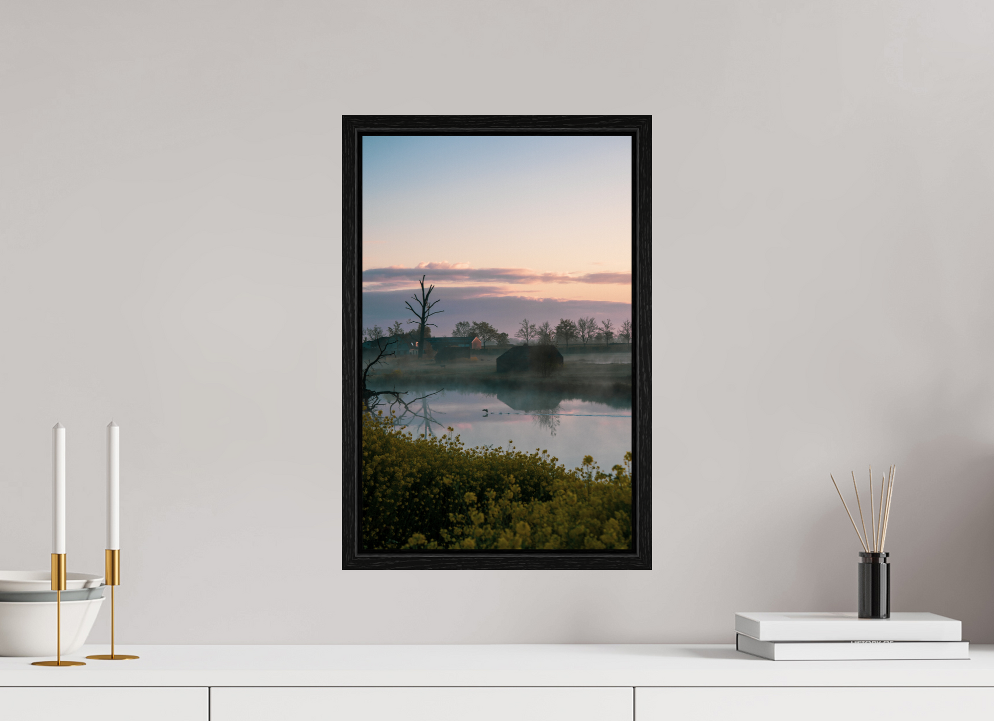 30 x 46,1 cm, Floater Frame The Quiet Crossing