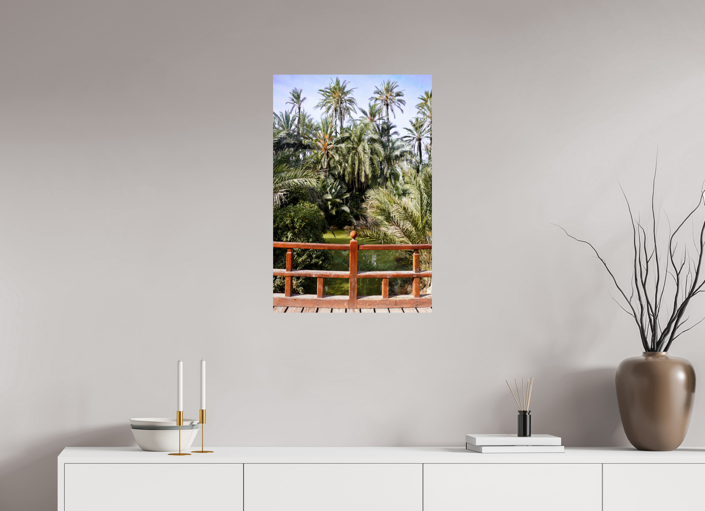 50 x 75 cm, Photo Print On Fuji Crystal DP II Las Palmeras