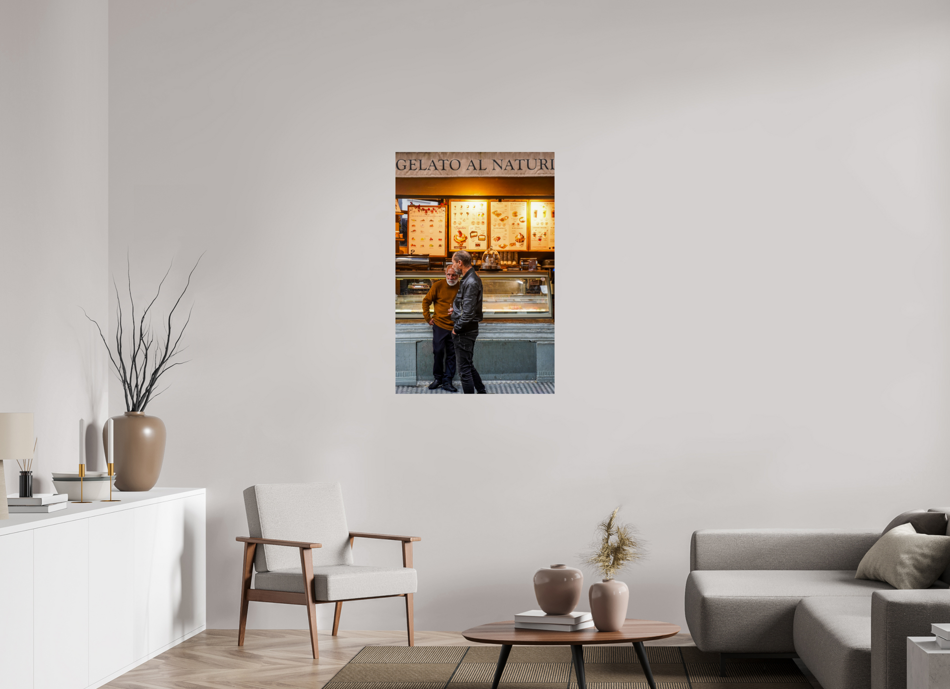70 x 106,4 cm, Photo Print On Fuji Crystal DP II Gelato in Antwerp