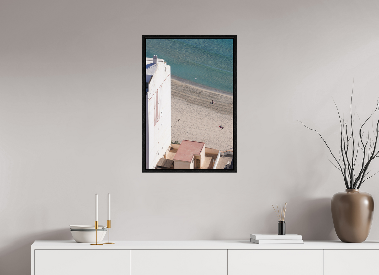 50 x 75 cm, Floater Frame Alicante
