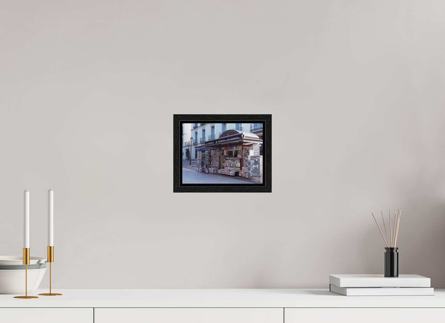 20 x 15 cm, Floater Frame Corner stand Madrid