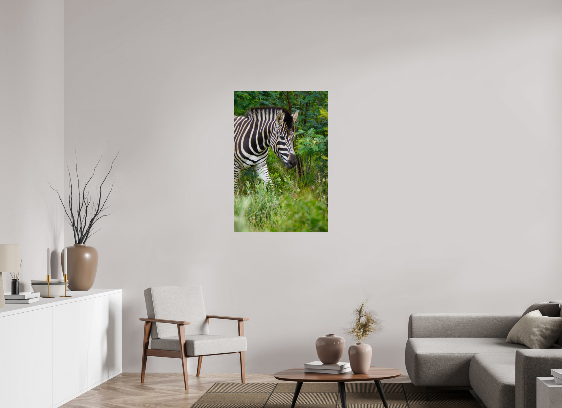 70 x 105 cm, Photo Print On Fuji Crystal DP II Zebra