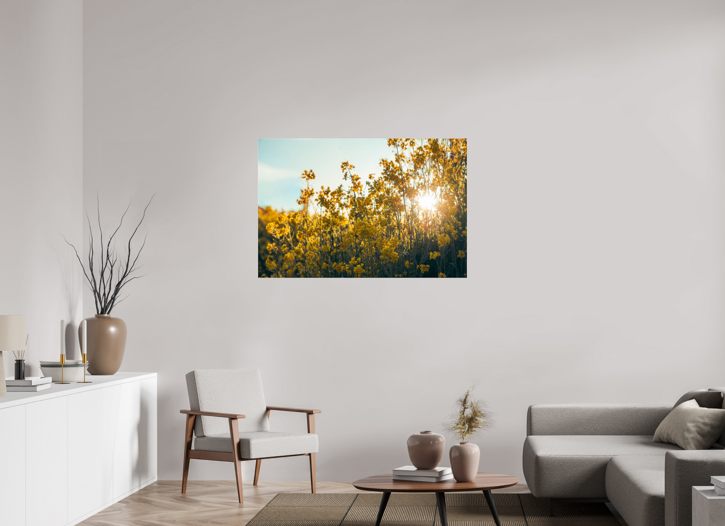 120 x 80 cm, Photo Print Under Acrylic Glass Springlight