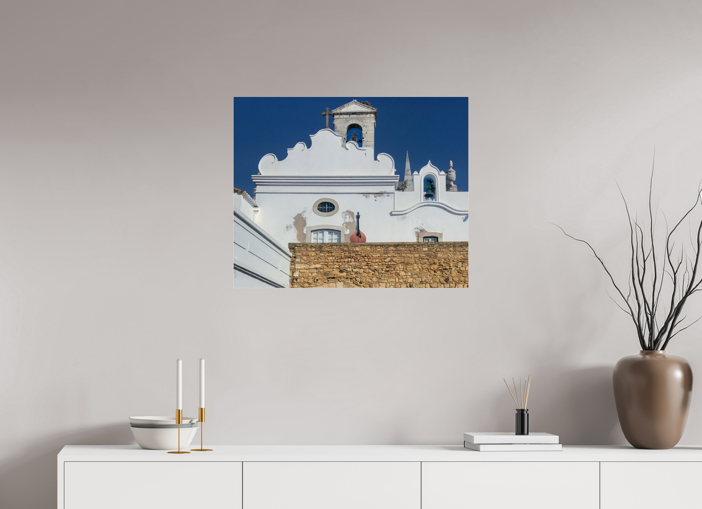 73,7 x 60 cm, Photo Print Under Acrylic Glass Fado light