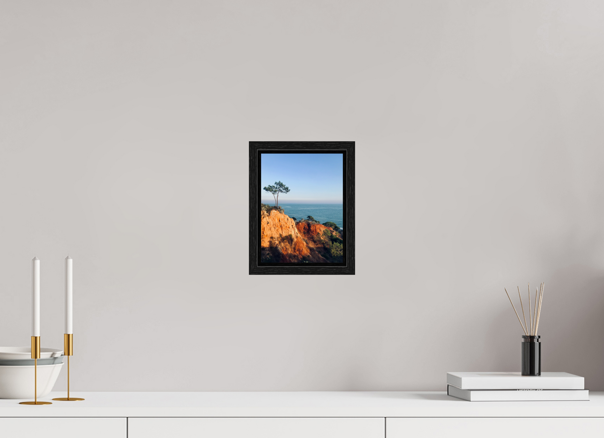 15 x 20 cm, Floater Frame Algarve sunset