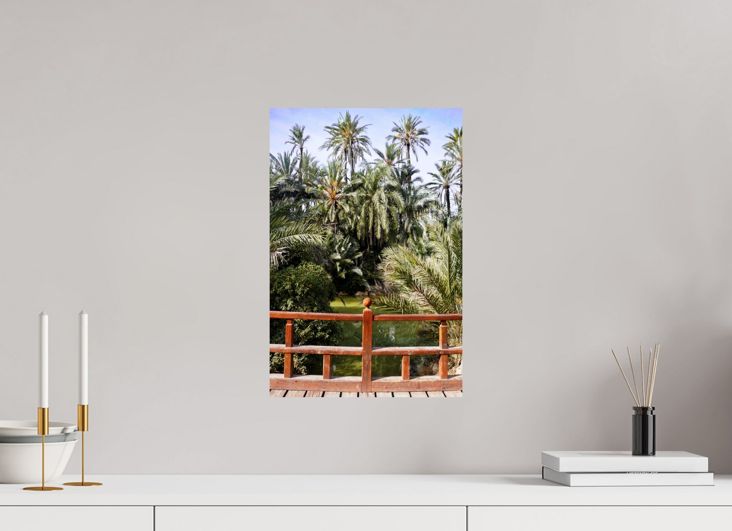 30 x 45 cm, Photo Print On Fuji Crystal DP II Las Palmeras