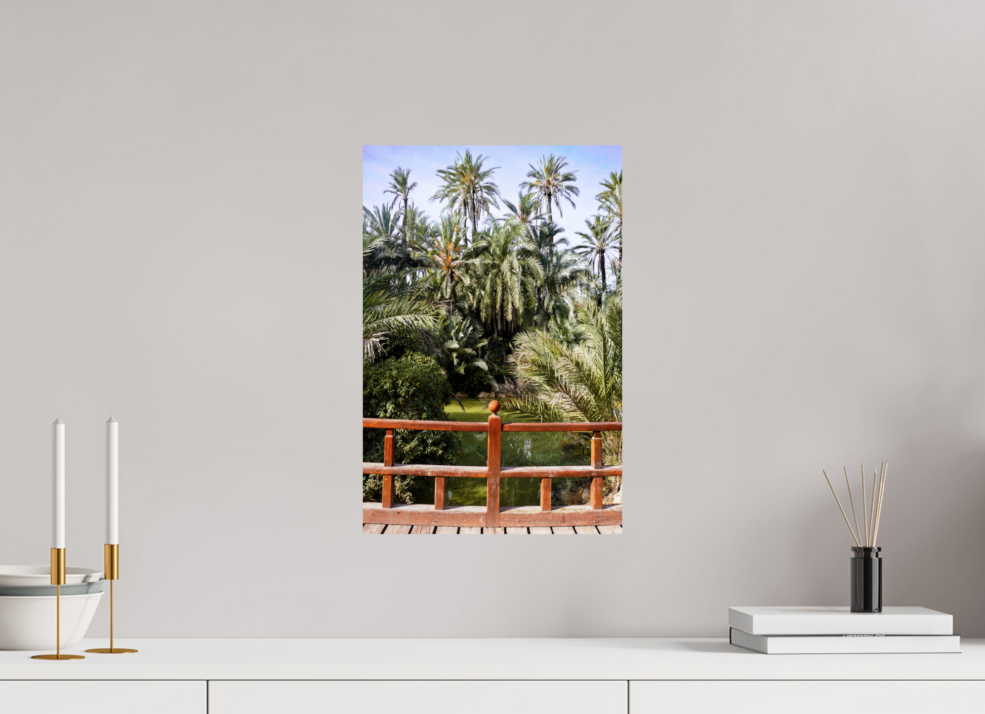 30 x 45 cm, Photo Print On Fuji Crystal DP II Las Palmeras