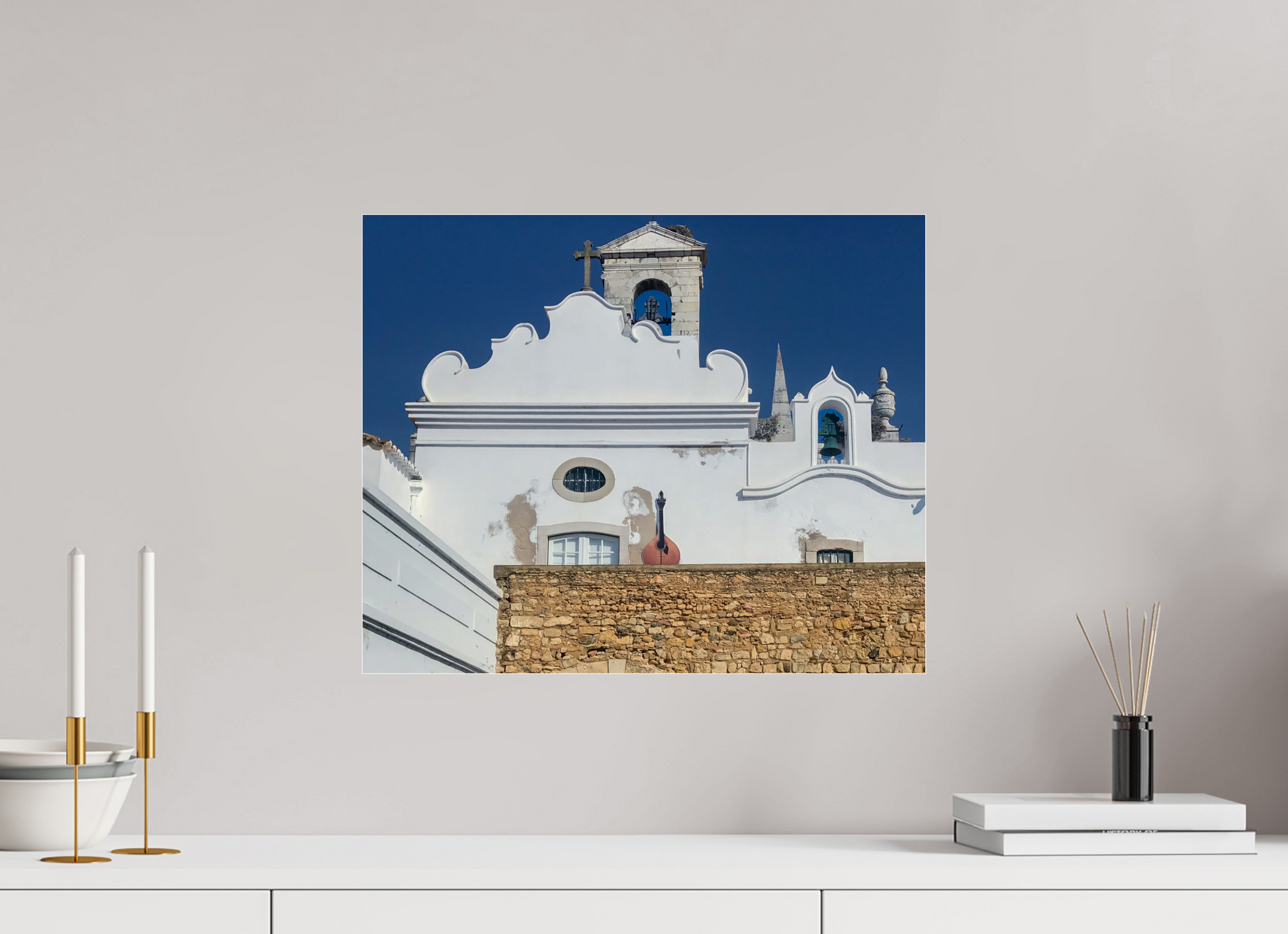 49,1 x 40 cm, Photo Print Under Acrylic Glass Fado light