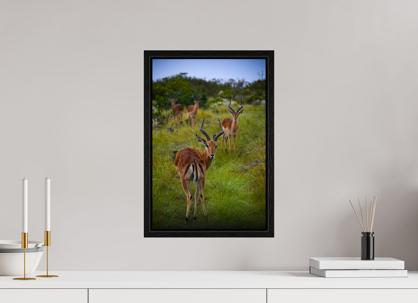 30 x 45 cm, Floater Frame Safari