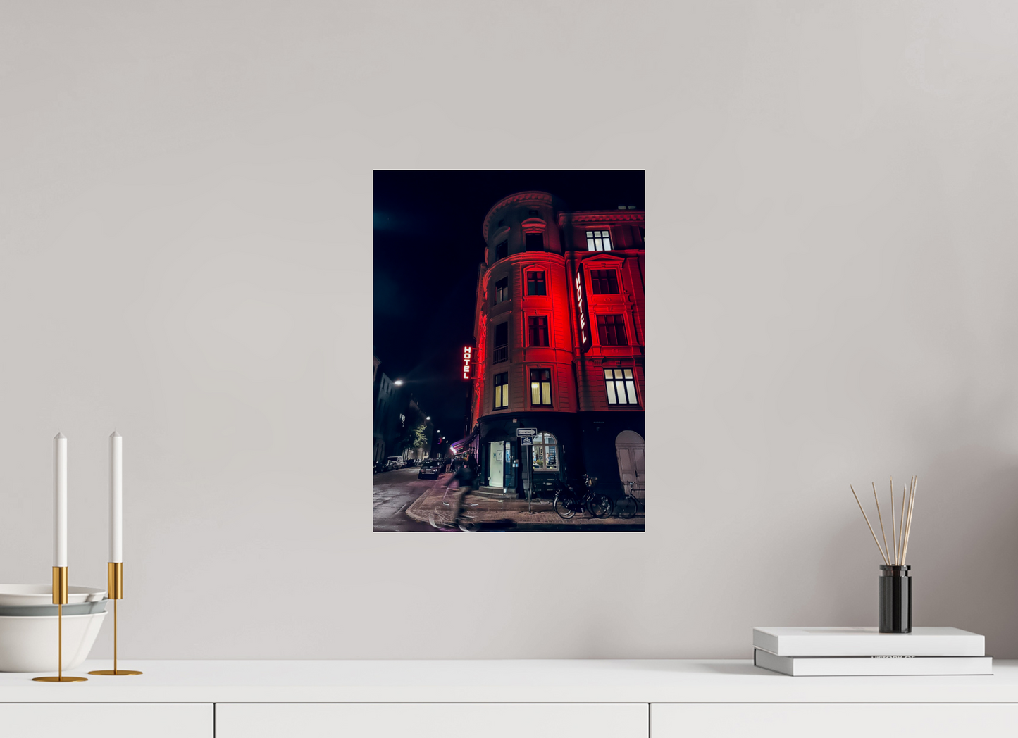 30 x 40 cm, Photo Print Under Acrylic Glass Copenhagen