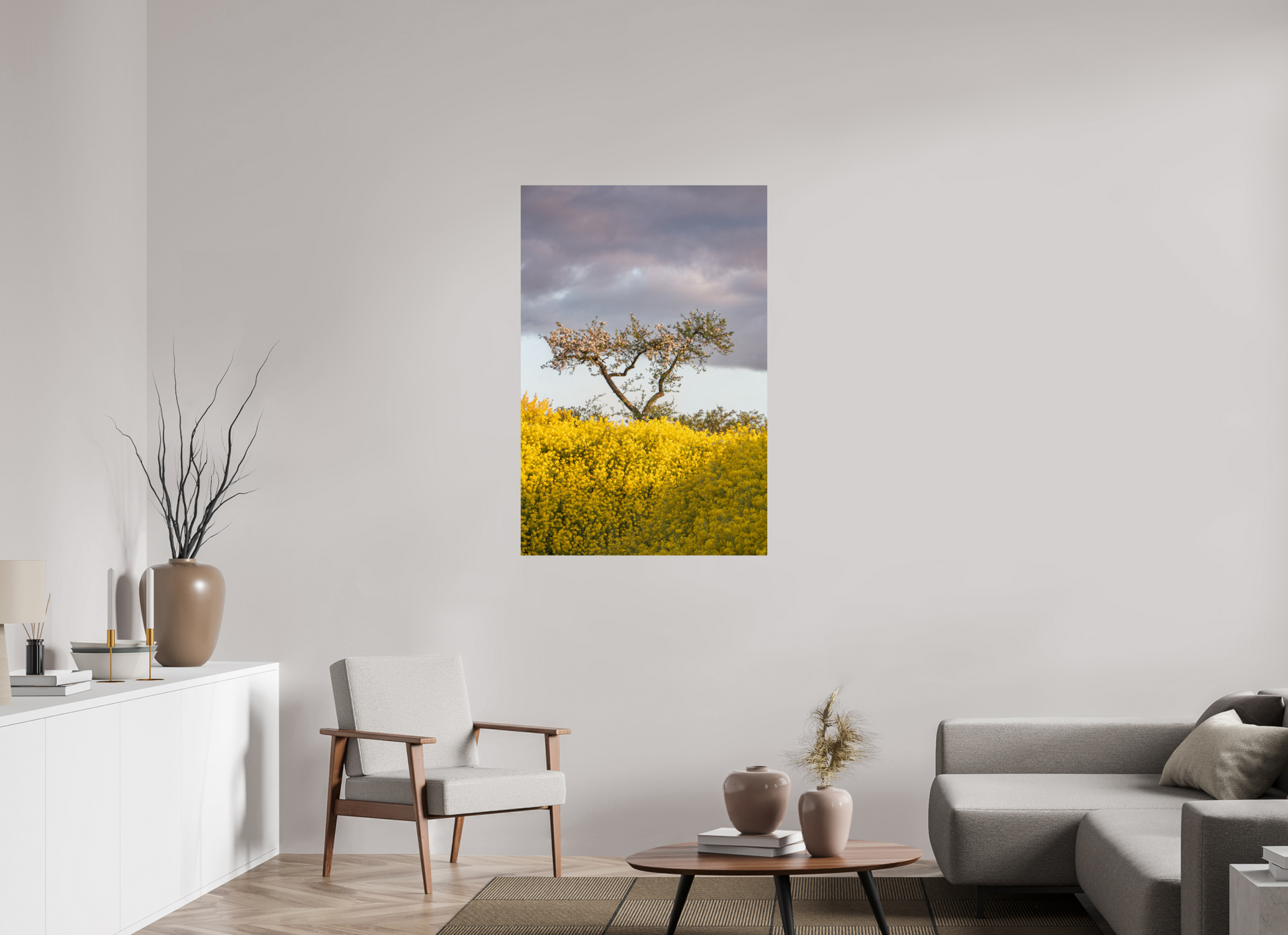 80 x 120 cm, Photo Print On Fuji Crystal DP II Blooming Against the Storm