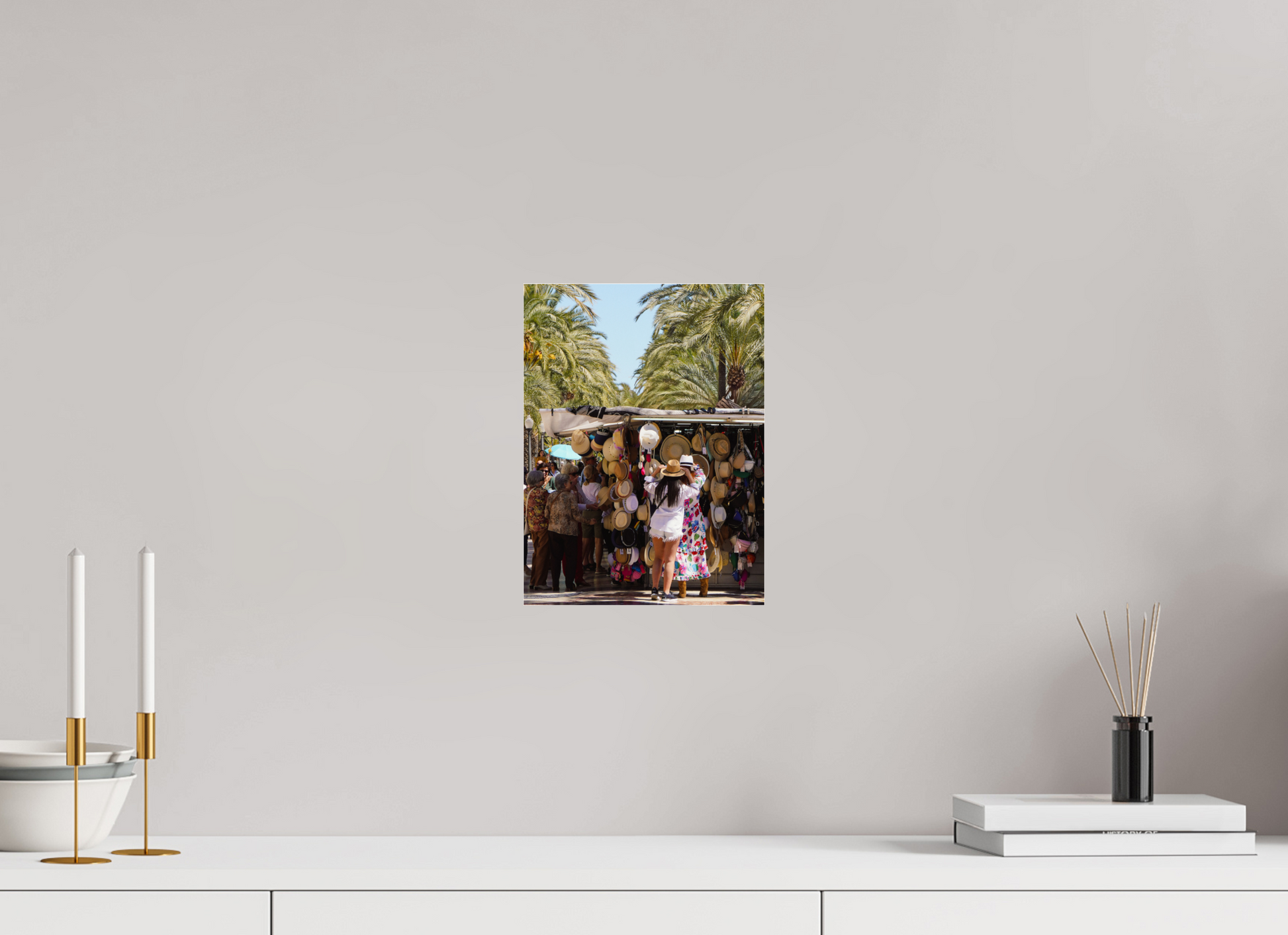 21 x 28 cm, Photo Print Under Acrylic Glass Trying on summer