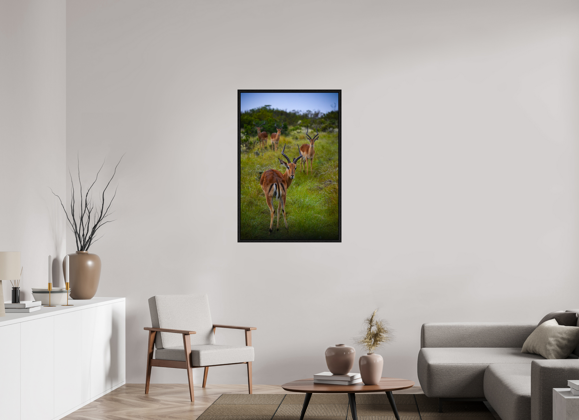 70 x 105 cm, Floater Frame Safari