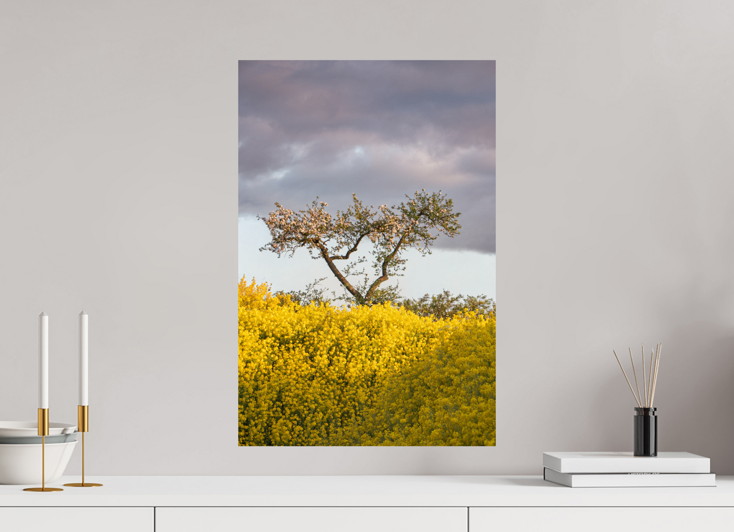 40 x 60 cm, Photo Print On Fuji Crystal DP II Blooming Against the Storm