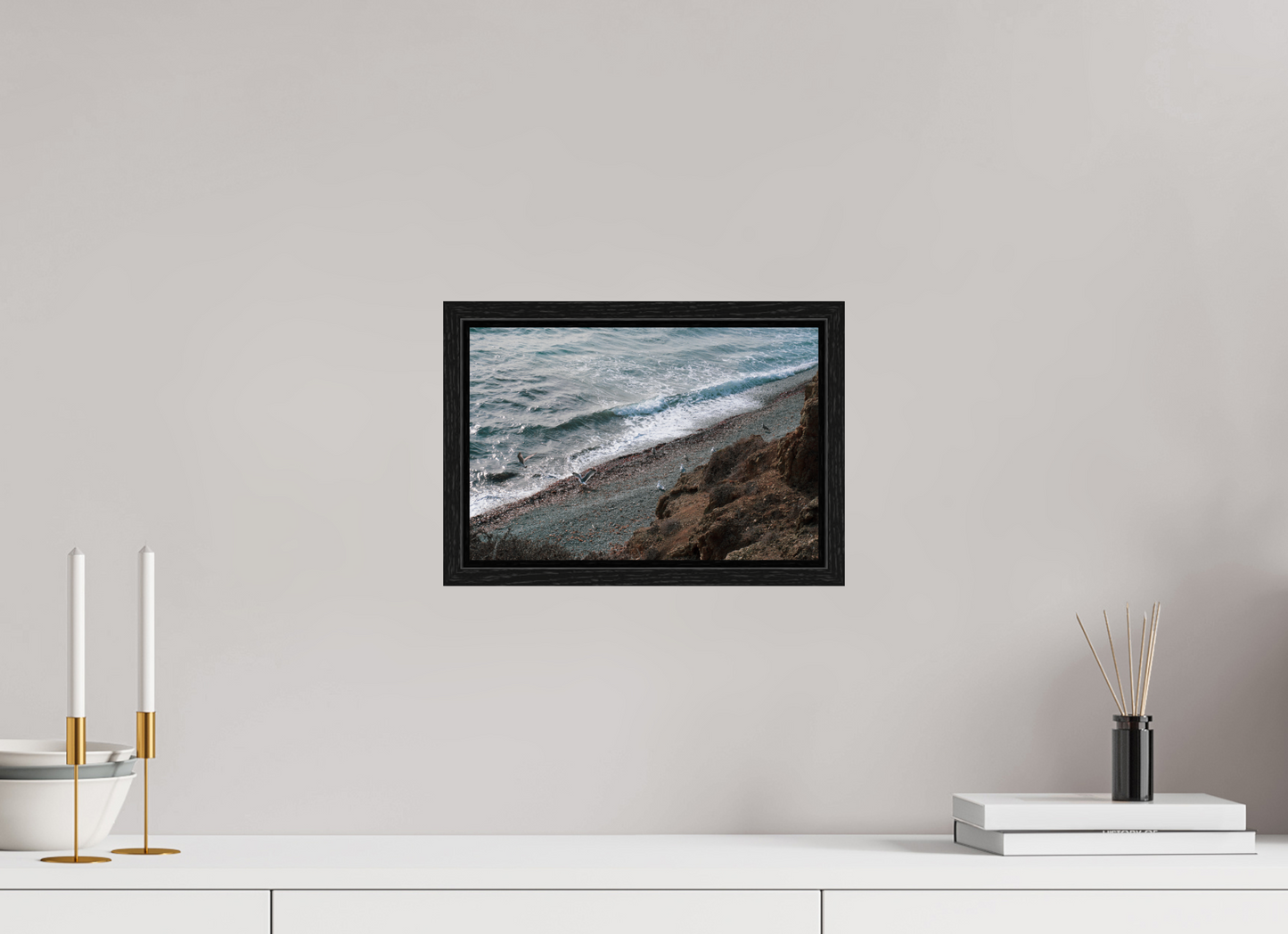 30 x 20 cm, Floater Frame Tabarca Island