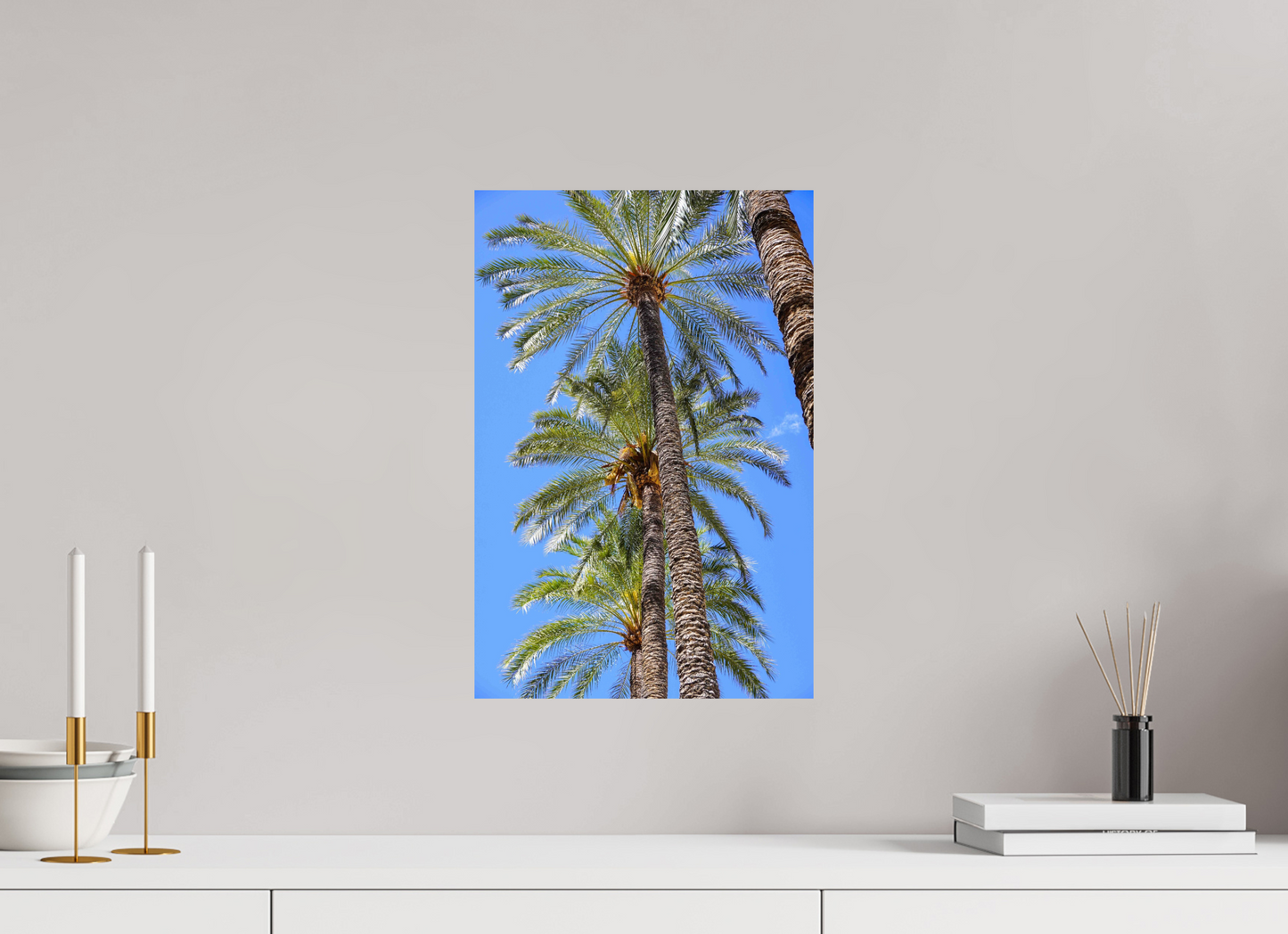 30 x 45 cm, Photo Print On Fuji Crystal DP II Palmeras