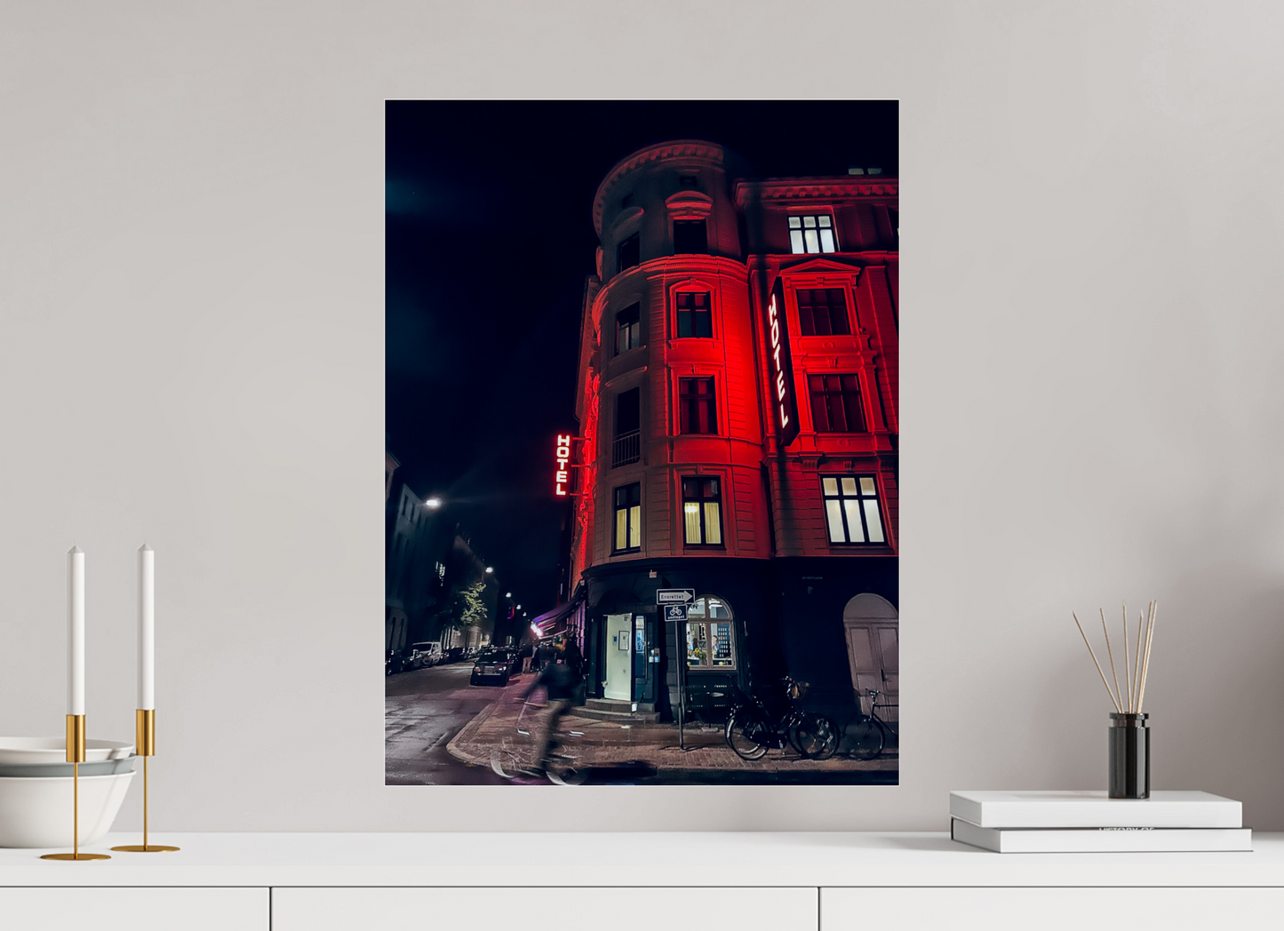 45 x 60 cm, Photo Print Under Acrylic Glass Copenhagen