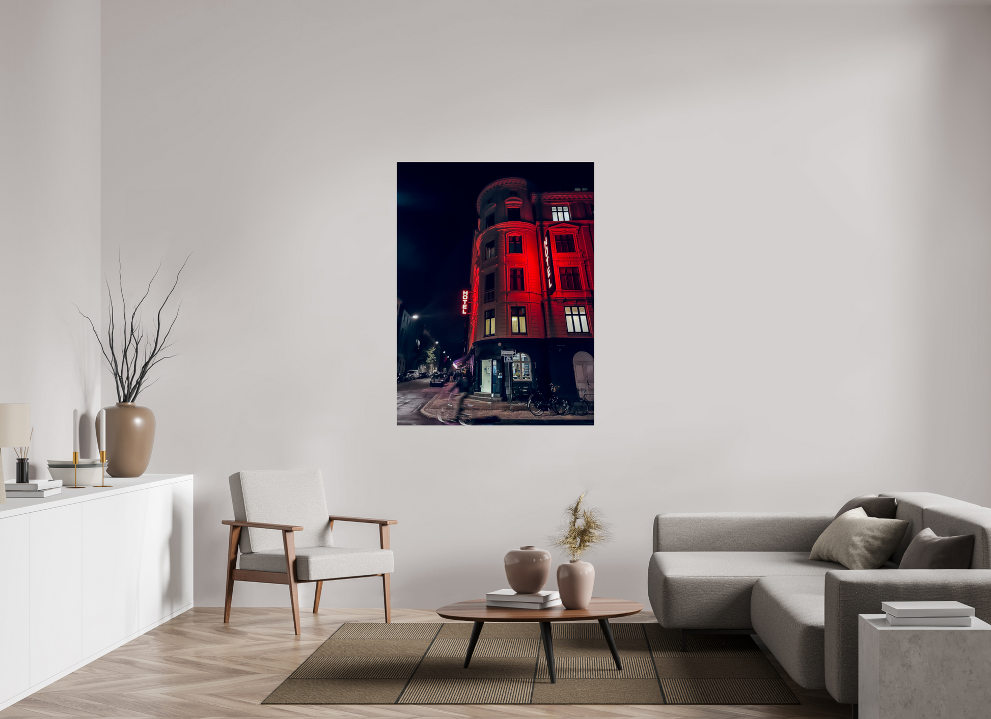 105 x 140 cm, Photo Print On Fuji Crystal DP II Copenhagen